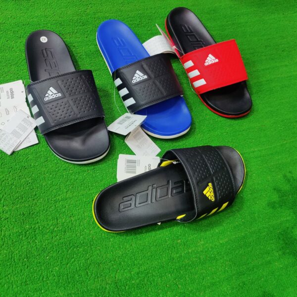 Alternative view of AD Adilette Cloudfoam Blue Slides