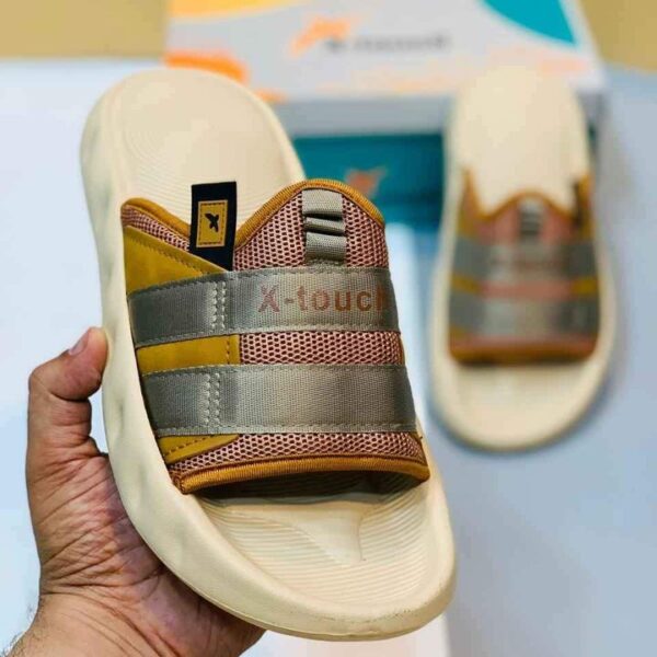 XTouch Bulky Comfy Brown Slides | 231