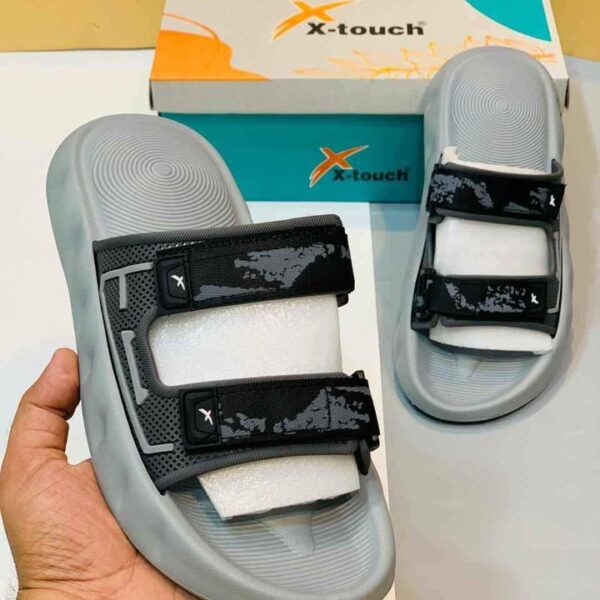 XTouch Bulky Comfy Gray Slides | 230