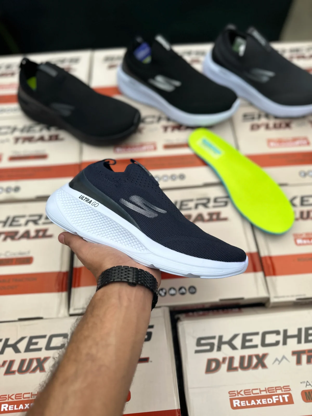 Skechers Ultra Go Blue