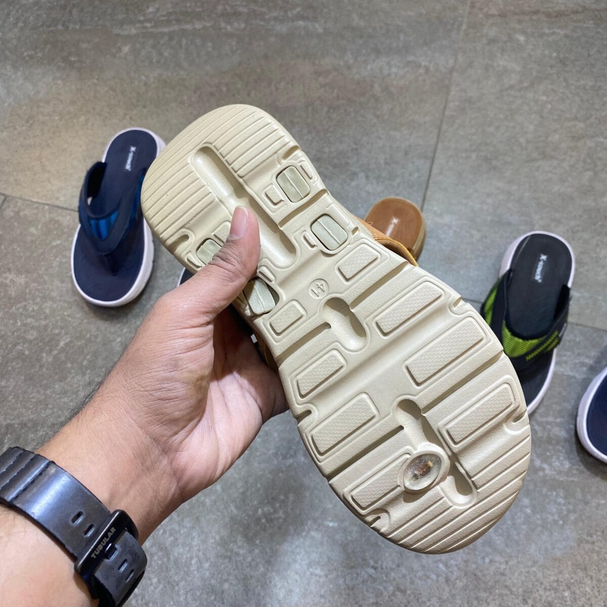 XTouch Comfortable Mustard Slippers - Image 3