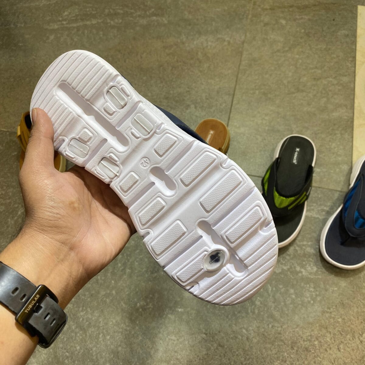 XTouch Comfortable Blue Slippers - Image 3