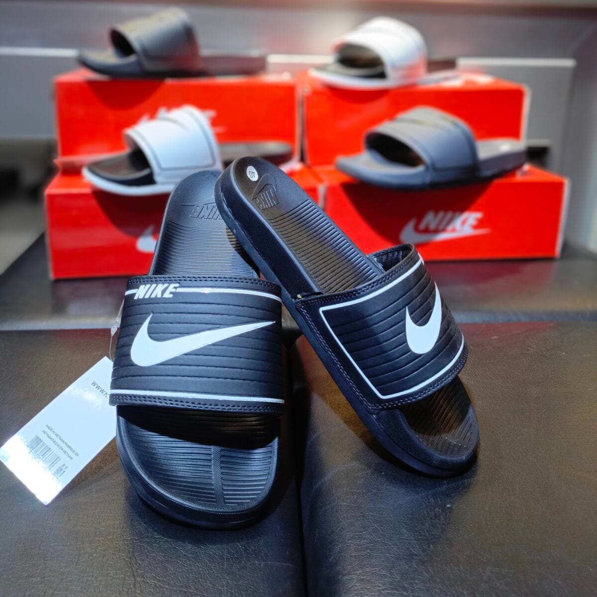 Nk Trending Black Slides