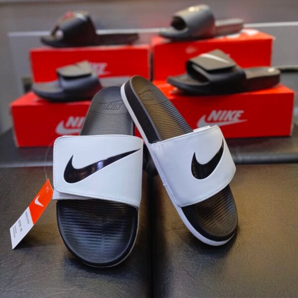 Nk Turbo with Strap White Slides