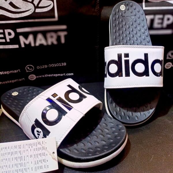 AD PureWalk White Slides