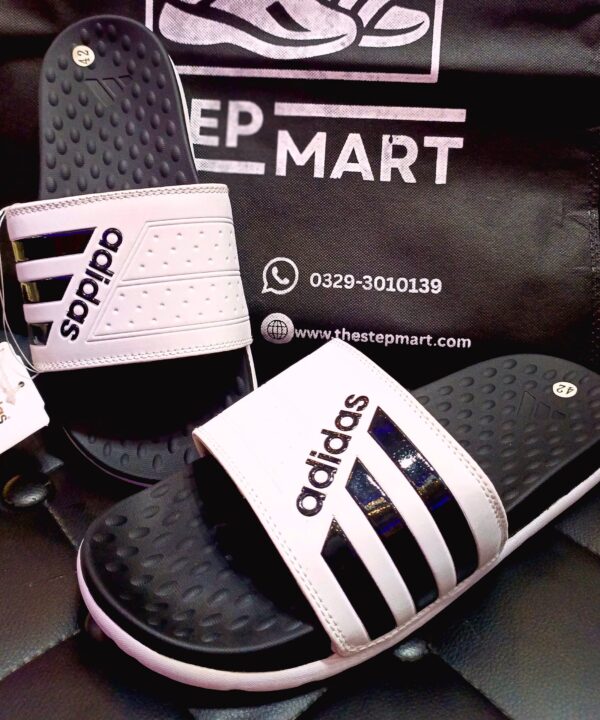 Alternative view of Adidas CloudWalk White Slides