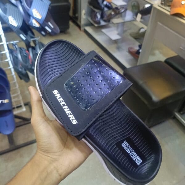 SK HyperFoam Comfort Thick Black Slides
