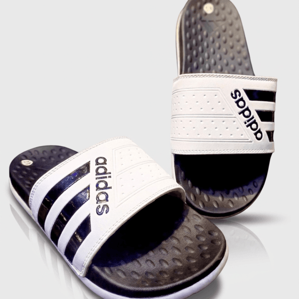 Adidas CloudWalk White Slides