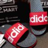 Adidas PureWalk Red Slides