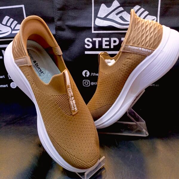 Alternative view of Skechers Hyper Burst Cushioning Slip-ins Brown