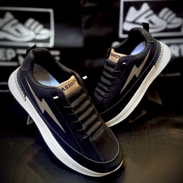 Fashion Flash Black Shoes
