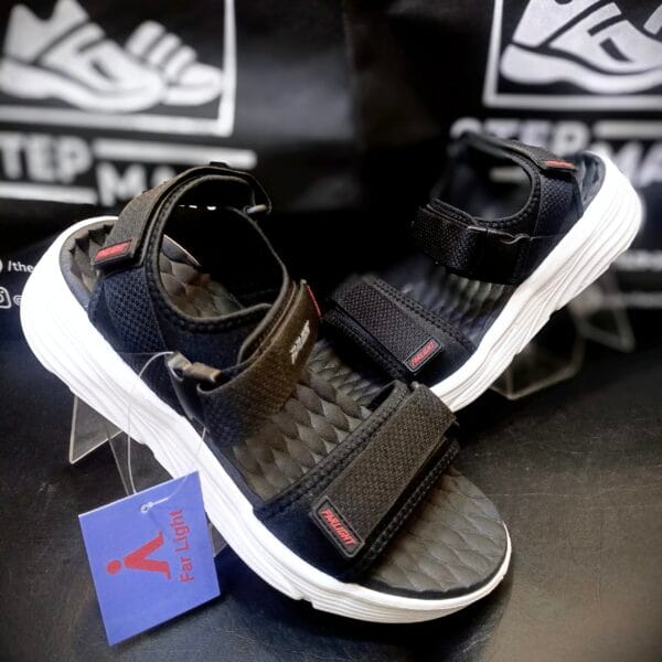 Farlight Comfortable & Lightweight Black Sandals