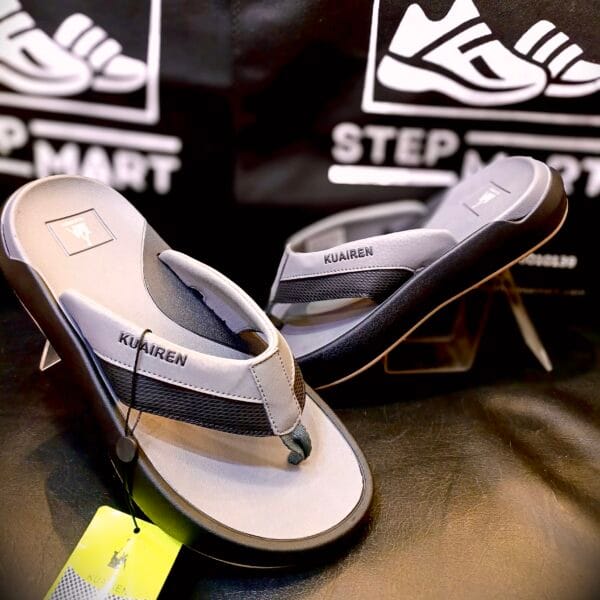 Kuairen Comfort Cushion Gray Slippers