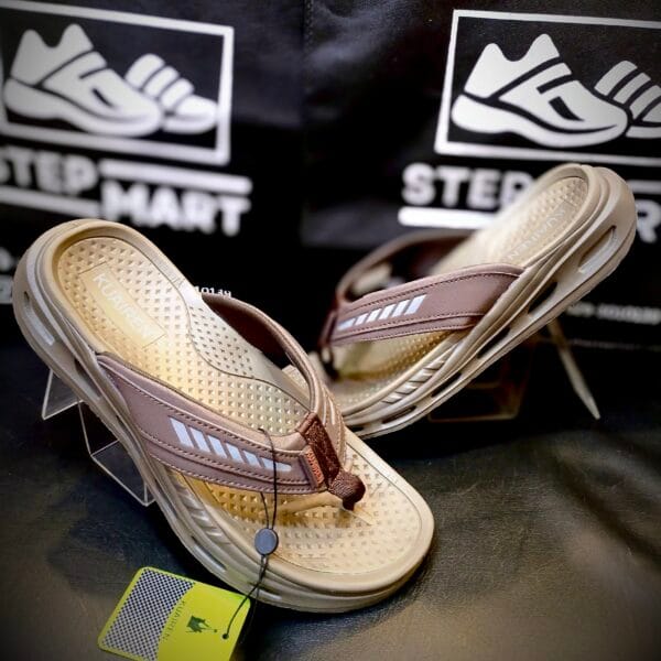 Kuairen Comfort Cushion DX-4 Brown Slippers