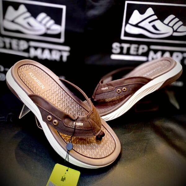 Kuairen Comfort Cushion DX-2 Brown Slippers
