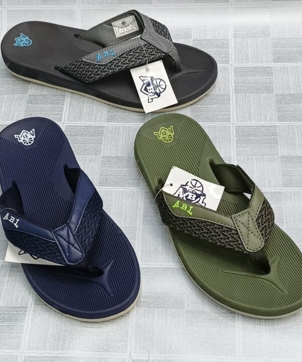 Alternative view of Casual Flip Flop Slippers for Men – Blue