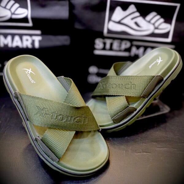 XTouch Comfort Slides XT-2106 – Green