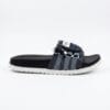 Gray Quilted Pocket Slides
