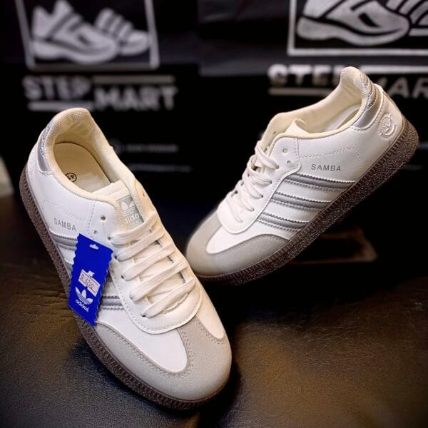 Adidas Samba Silver