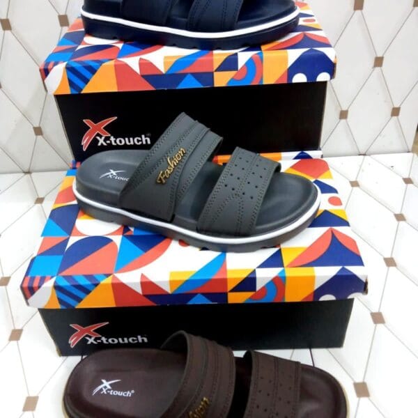 Alternative view of XTouch Comfort Slides XT-2102 – Blue