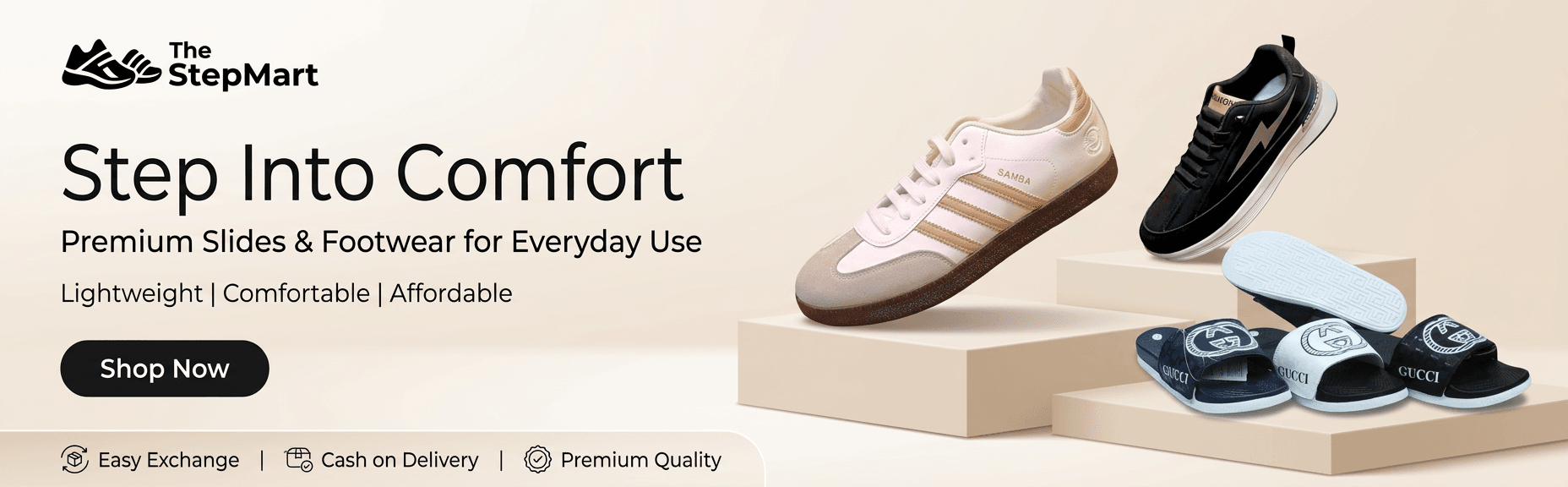 thestepmart homepage banner